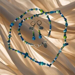 Soul From Love Co Body Chain & Earrings set